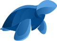 Tettocolour Blue Turtle Image Icon